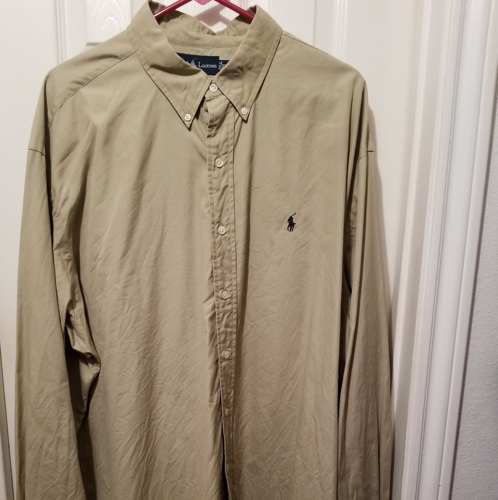 Polo ralph Lauren mens xxl long sleeve button up